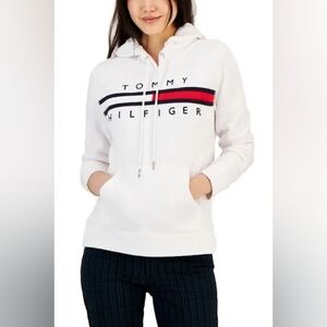 Tommy Hilfiger Women's Logo Hoodie Sweatshirt